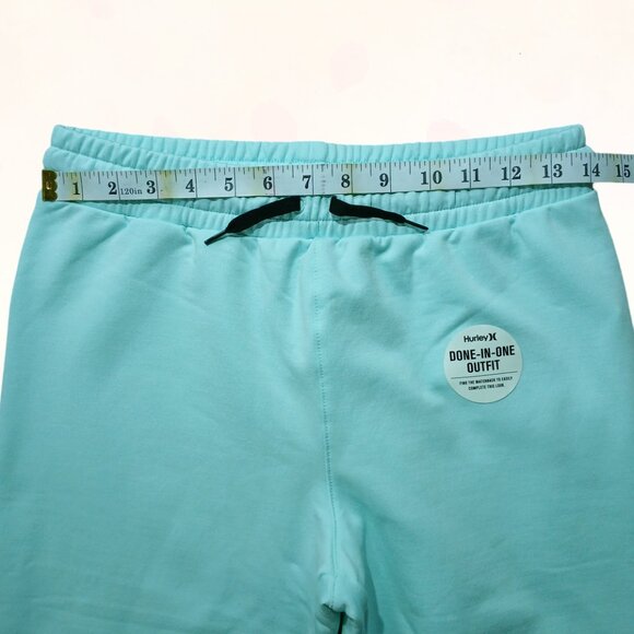 NWT Hurley Beach Girls Soft Knit Active Jogger Pants Sweatpants Mint Candy Sz XL - Picture 10 of 15